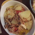 Sox9's cooksnap of when they made じゃがいもとエリンギのアヒージョ.