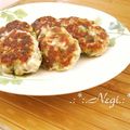 矢切のねぎちゃん's cooksnap of when they made まぐろのアラで和風ハンバーグ.