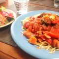 よこみん's cooksnap of when they made ラタトゥイユ風＊野菜たっぷりトマトパスタ.