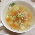 ruririyei's cooksnap of when they made 塩麹と新じゃがスープ.