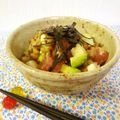 ローズレース's cooksnap of when they made マグロとアボカドのねばねば丼.