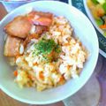 ♓うさこ亭♓'s cooksnap of when they made 沖縄風♪らふてーの土鍋ごはん.
