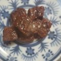 noelno6's cooksnap of when they made 合挽き肉でサイコロステーキ　ワインソース.
