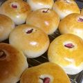 いぶき野のゴン太's cooksnap of when they made 桜あんパン.