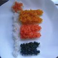 かえくんmama's cooksnap of when they made 【中期離乳食】子供の日の鯉のぼりプレート.