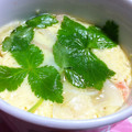 ・pepepe・'s cooksnap of when they made レンジdemo本格味の茶碗蒸し✿.