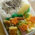 ＫｉｔｔｙＱ's cooksnap of when they made キャラ弁　花畑∵たまご.
