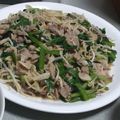 ☆YRS☆'s cooksnap of when they made 豚肉とニラもやし炒め.