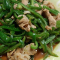じょにー43's cooksnap of when they made ◆糖尿病のおかず◆豚肉とピーマンの炒め物.