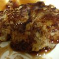 トリニータ18's cooksnap of when they made 彼が喜ぶ☆洋食屋さんの絶品ハンバーグ.