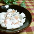 ましゅまろcocoa's cooksnap of when they made 長いもの紅生姜和え.