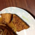 こんたっくす's cooksnap of when they made カジキのカレームニエル.