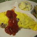 大魔女's cooksnap of when they made 昭和の味？ひき肉と玉ねぎのオムレツ.