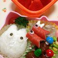 いをりんまん's cooksnap of when they made 【キャラ弁】小ﾄﾄﾛとこいのぼり.