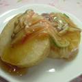 腹ペコ助's cooksnap of when they made 揚げ出し大根のカニカマあんかけ.