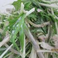 かんままCorky's cooksnap of when they made 水菜とごぼうのサラダ.