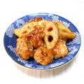 ＠迷子＠'s cooksnap of when they made ☆簡単☆蓮根と鶏肉の甘酢炒め.