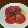 サーフブレイド's cooksnap of when they made トマトサラダ　～かけるだけ♪～.