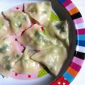 あい葉's cooksnap of when they made 手づかみ離乳食☆柔らかつるりん水餃子♪.