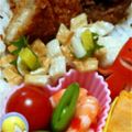 みぃたぁぁん's cooksnap of when they made お弁当などに♪沢庵と大葉の竹輪巻き.