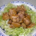 ダ〜ごはん's cooksnap of when they made 簡単！鶏ももの照り蒸し焼き（油なし！）.
