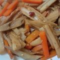 Kaworingoo's cooksnap of when they made シャキシャキ蓮根のきんぴら.