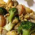 クマ好きクマ子's cooksnap of when they made 海老と卵の炒め物✿あんがらめ～丼にも♫.