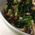ジャイコ☆★☆'s cooksnap of when they made 小松菜・しめじ・のりのナムル.