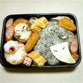 グダッフィ's cooksnap of when they made ☆キャラ弁☆稲荷でねずみ男.