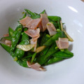 katze☆'s cooksnap of when they made 絶対美味しい♪絹さや炒め.