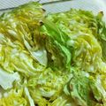 ebiholic's cooksnap of when they made キャベツのマヨ焼き.