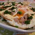 rie-tin's cooksnap of when they made ツナ乗っけ目玉焼き♪.