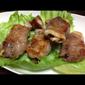 ぽっこりーな☆'s cooksnap of when they made ☆ナスとエリンギの豚バラ巻き☆生姜焼き風.