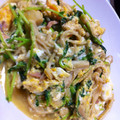 セアラseara's cooksnap of when they made 豆苗とイカの塩辛の卵炒め.