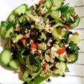 さる山さるこ's cooksnap of when they made 胡麻油香るセロリときゅうり炒め.