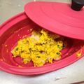 ♡mamari♡'s cooksnap of when they made ルクエとレンジで簡単かぼちゃサラダ.