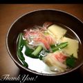 タウティ～'s cooksnap of when they made 飲む茶碗蒸し？楽ウマ＊卵豆腐のスープ.