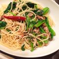rintoqu's cooksnap of when they made オイルサーディンのスパゲッティ.