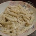 ペペ・ロン・チーノ's cooksnap of when they made うどとささみの胡麻マヨ和え.