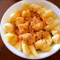 やさはな's cooksnap of when they made あま～い☆メープルあぼかどうふ.