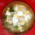 ももりん福島's cooksnap of when they made 豆腐とカニ缶の中華風★卵スープ♪.