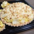 うさぎ大福0121's cooksnap of when they made さつまいもとりんごのクランブルタルト.