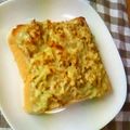 uzu1118's cooksnap of when they made *鮭ツナの和風マヨチーズトースト*.