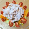 Ocean_ray's cooksnap of when they made やわらか～い豚の冷しゃぶサラダ.