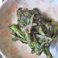 ジョン＆るる's cooksnap of when they made 山菜の荏胡麻和え.