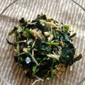 ♥meg♥'s cooksnap of when they made ＊給食の人気メニュー♪野菜ののりあえ＊.