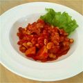 あおいみどり's cooksnap of when they made ☆メキシカン☆チキンと豆のトマト煮込み.