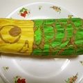 seremdip's cooksnap of when they made こどもの日の鯉のぼりロールケーキ.