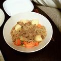 とーちゃ's cooksnap of when they made 超簡単♡にょんの肉じゃが.