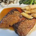 yumimvirgo's cooksnap of when they made こってりとした甘辛味！ブリの照り焼き.